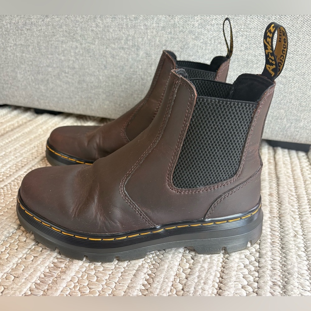 Dr. Martens Crazy Horse Leather Casual Boots size US M 5 - Picture 3 of 8